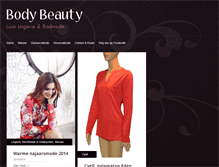 Tablet Screenshot of body-beauty.nl